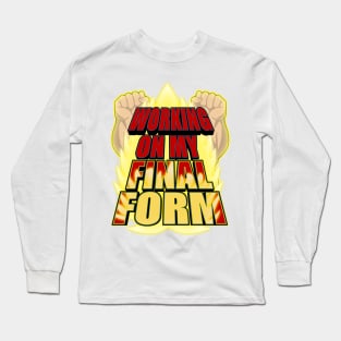 Working on my Final Form Long Sleeve T-Shirt